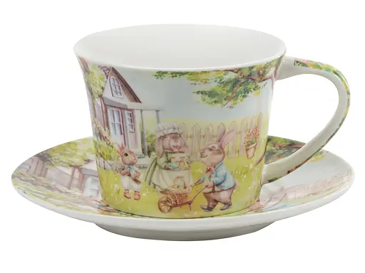 Чайний набір Lefard 4 предмета Кроличі Історіі 220 мл (924-867) - фото 2