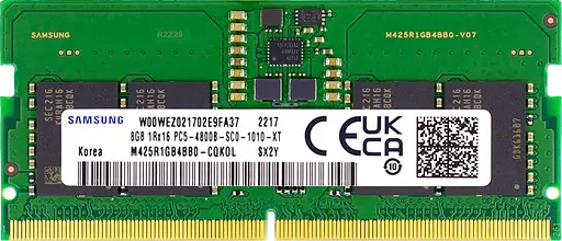 Оперативная память Samsung 8GB SODIMM DDR5 4800MHz (M425R1GB4BB0-CQKOL) Б/У - фото 1