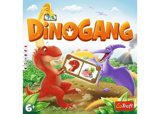 Настольная игра Trefl ДиноБанда (Dinogang) (02080) - фото 2