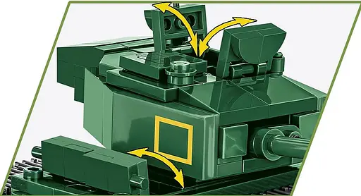 Конструктор дитячий танк Churchill Mk IV COBI 3128 - фото 6