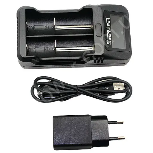 Универсальное зарядное устройство Keeppower L2 plus с дисплеем (2 канала) - фото 9