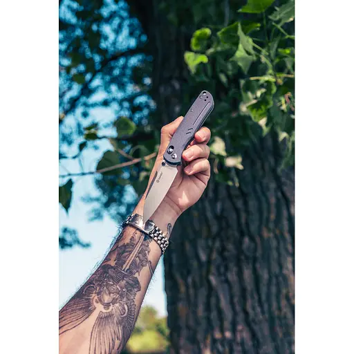 Ніж складаний Ganzo G771-GY сірий - фото 16