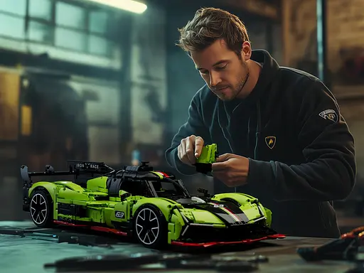 Конструктор Nifeliz Спортивний автомобіль S63 (NF10283) - фото 9