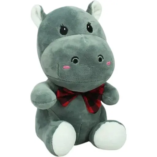Мягкая игрушка Бегемот Тишка Копыца 21527-1 Серый - фото 1