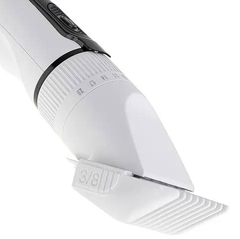 Аккумуляторная машинка для стрижки волос Adler AD 2839 с дисплеем IPX6 2000 мАч 6 насадок Turbo режим - фото 6