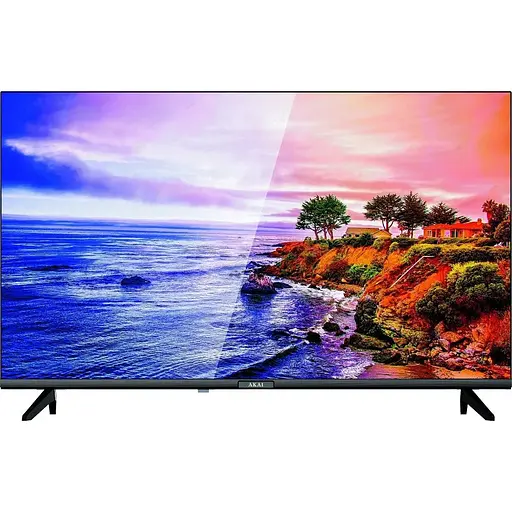 Телевізор 42" Akai UA42FHD22T2SF, чорний, LED, 1920x1080, 60 Гц, Smart TV, Android 14, 2хHDMI, 2хUSB, S/PDIF, Miracast, WiFi, - фото 1