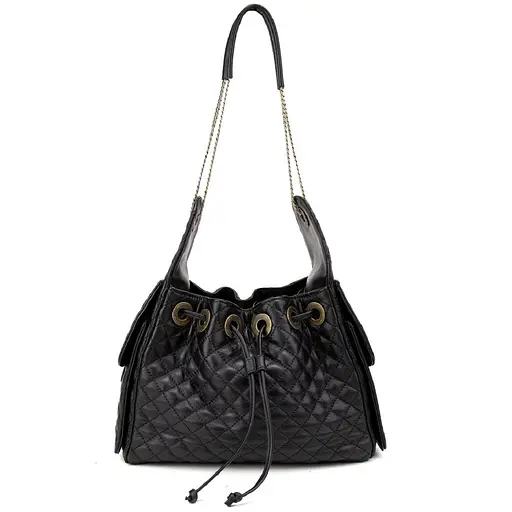 Сумка жіноча стьобана шкіряна Tavinchi CH-2545A