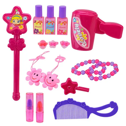 Дитячий туалетний столик Bambi 661-125 світло, звук, паличка, фен, гребінець - фото 3