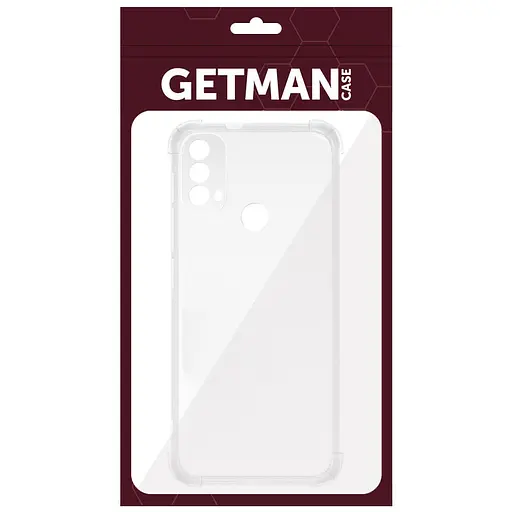 TPU чохол Getman Ease logo посилені кути Full Camera для Motorola Moto E40 / E30 Безбарвний (прозорий) - фото 5