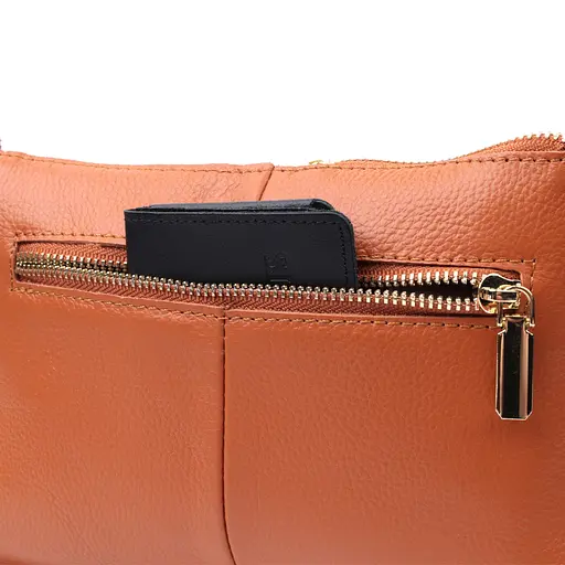 Кожаная женская сумка Vintage 26.5х16.5х2 см sum0026593 - фото 6