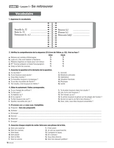 Tendances A2 Cahier d'activites - фото 2