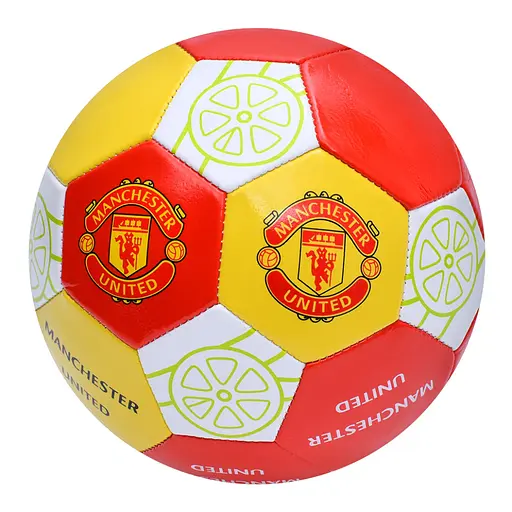 М'яч футбольний Bambi EN 3311(Red-2) 21,3 см, ПВХ, розмір 5, 260-280 грам - фото 1