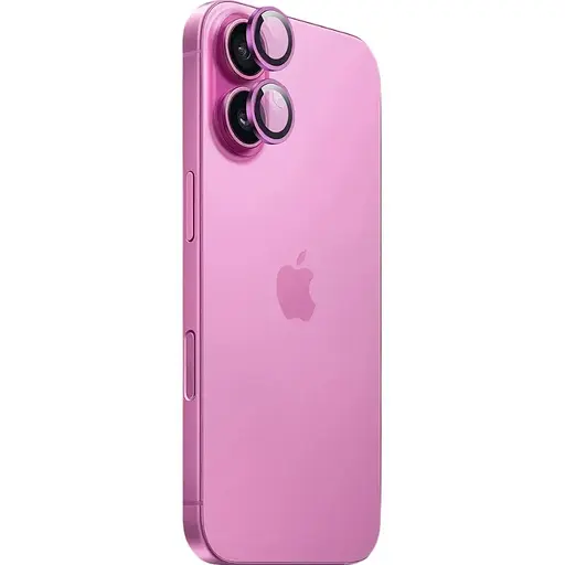 Захисне скло на камеру iLera FocusPro Lens для Apple iPhone 16/16 Plus Pink (iLFPPn16) [124806] - фото 6