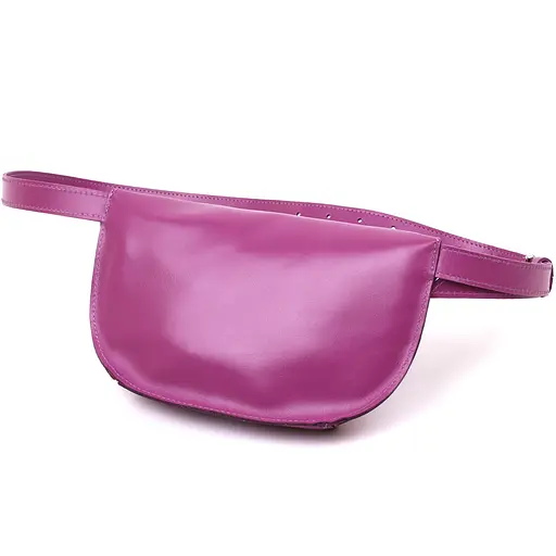 Шкіряна жіноча сумка бананка Shvigel 23х13х5 см sum0020186 - фото 2