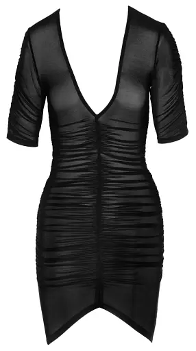 Міні-сукня Cottelli Party Ruffles M (чорний) - фото 11