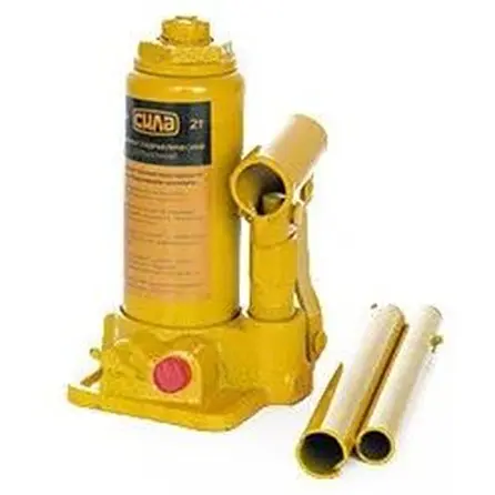 Домкрат гідравлічний Сила пляшковий 2 т (висота підйому 158-308 мм) - фото 1