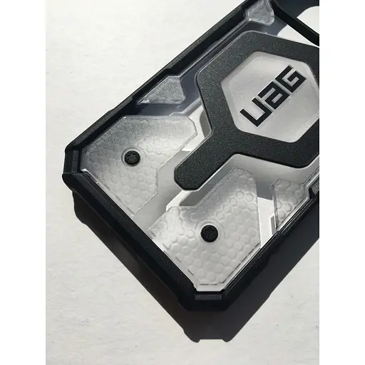 Оригінальний протиударний чохол UAG Pathfinder MagSafe для iPhone 15 Pro Max (6.7") Clear Ice (114301114343) - фото 10