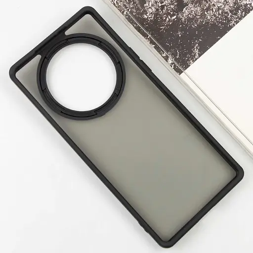 Чохол Epik TPU+PC Lyon Frosted для Xiaomi Redmi A3 Black - фото 3