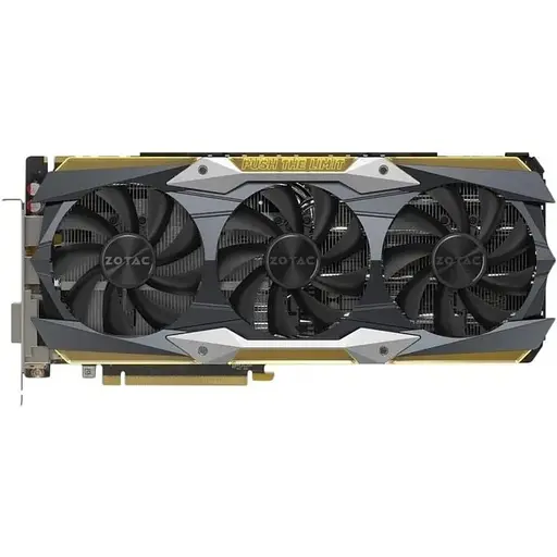 Відеокарта Zotac GeForce GTX 1080Ti 11Gb AMP Extreme Core Edition (ZT-P10810F-10P) Б/В - фото 1