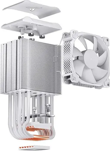 Кулер для процессора Jonsbo HX6210 White (HX6210 White) - фото 5