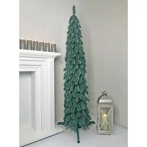 Ялинка штучна Hvoya Альпійська вузька 180 см блакитна - фото 2