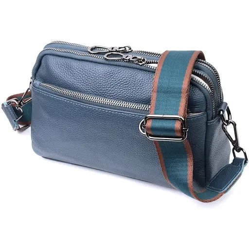 Жіноча шкіряна сумка Vintage 25х14.5х8 см sum0026552 - фото 1