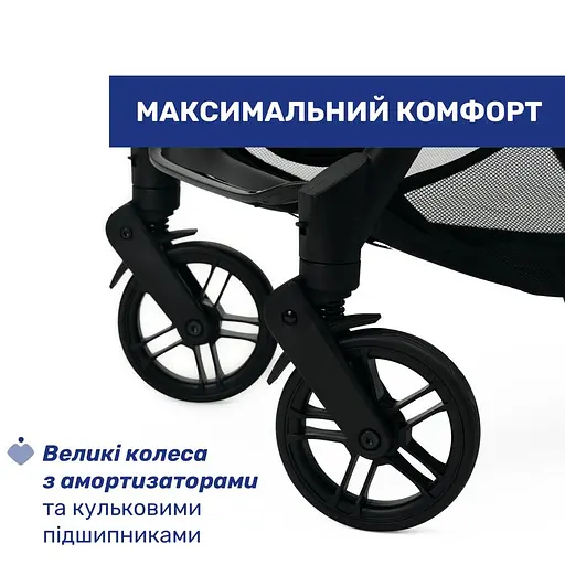 Прогулянкова коляска Chicco Goody Xplus чорна (87040.31) - фото 13