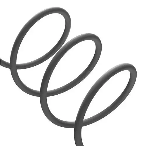 USB кабель Baseus Jelly Liquid Silica Gel Fast Charging USB to iP 2.4A 1.2 м чорний CAGD000001