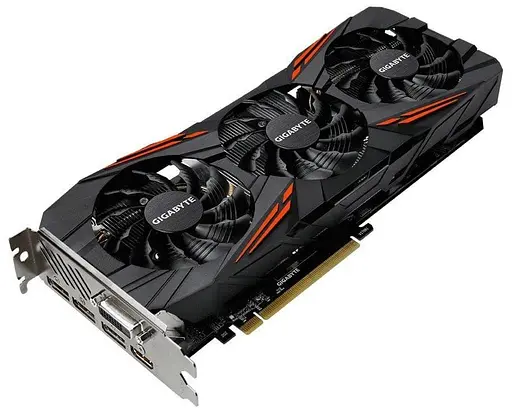 Видеокарта Gigabyte GTX 1070Ti 8Gb Gaming (GV-N107TGAMING-8GD) (GDDR5, 256 bit, PCI-E v3.0) Б/у - фото 2