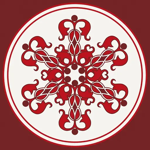 Картина за номерами "Круглий орнамент" 13043-AC 30х30 см