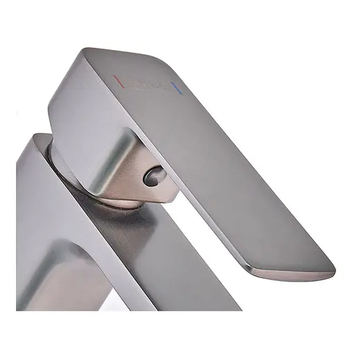 Змішувач для умивальника Haiba Kubus 001 graphite HB4001 Графіт - фото 2