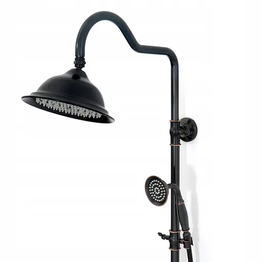 Душова система Rea Vintage чорний REA-P2367, Чорний - фото 4