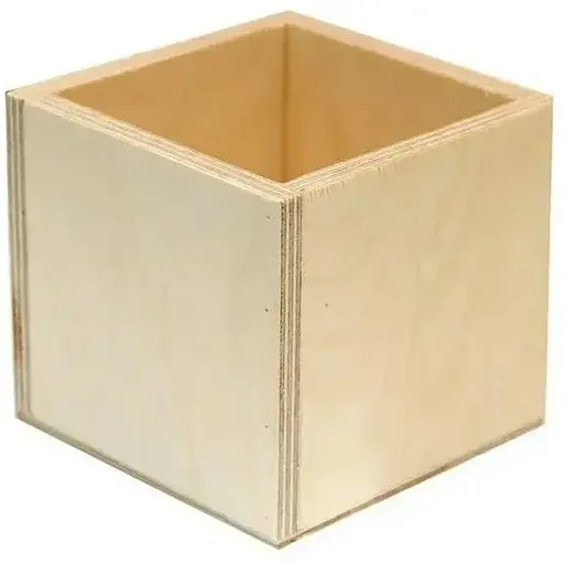 Стакан Rosa Talent дерев'яний 11х11х10 см