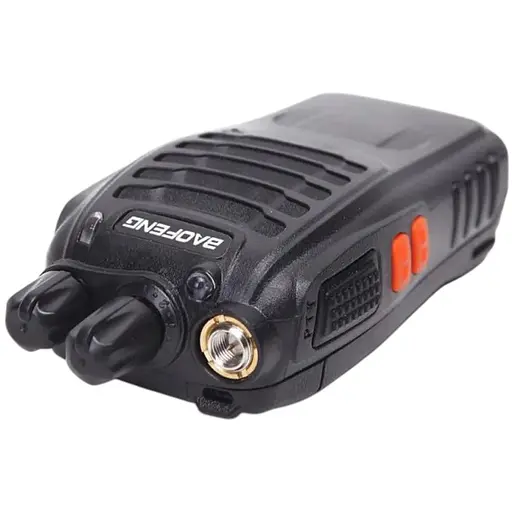 Комплект двох портативних тактичних рацій Baofeng BF-888S 2W з гарнітурою  на 16 каналів UHF400-470 МГц (18837) - фото 4