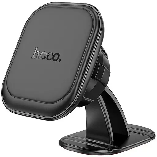 Холдер Hoco H30 Brilliant magnetic car holdercenter console Черный - фото 1