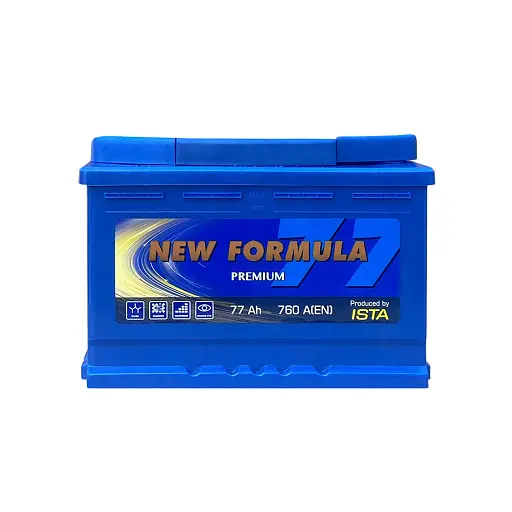 Акумулятор автомобільний NEW FORMULA PREMIUM 77Ah Ев (-/+) (760EN) (5772304209) - фото 4