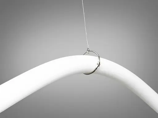 Современная светодиодная люстра Romin для кафе шланг мощностью 17W черный - фото 4