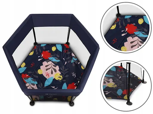 Манеж Lionelo Roel Blue Navy - фото 5