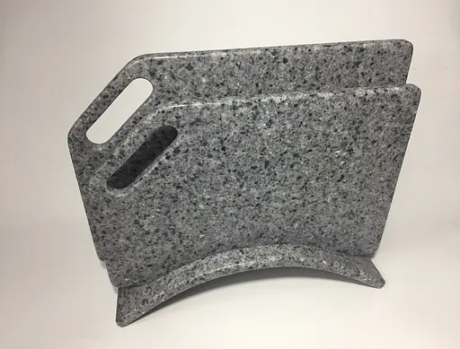 Набір обробних  дощок на підставці зі штучного каменю - Андрадит - фото 2