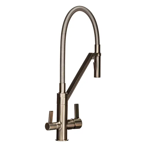 Смеситель для кухни под осмос Topaz Sardinia TS 8812-H24-PVD-S Нержавеющая сталь - фото 2