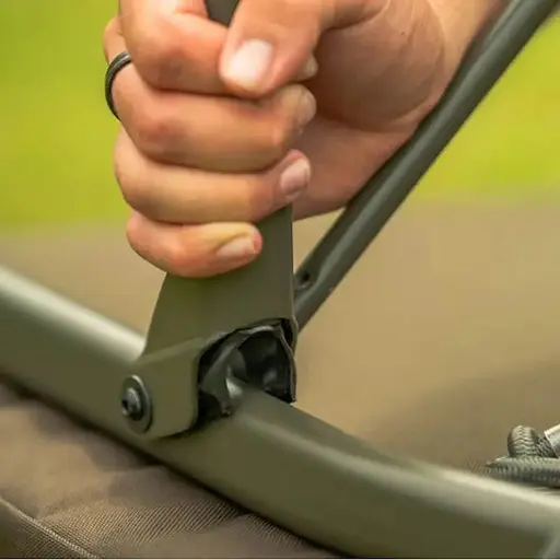 Раскладушка Avid Carp Benchmark Ultra Standard Bed 80x200x38-48 см - фото 5