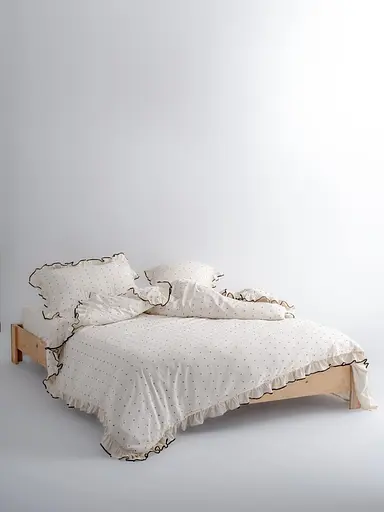 Постельное белье Exclusive Pas a Pas Cream Варена Хлопок Limasso pbe0051946 - фото 1