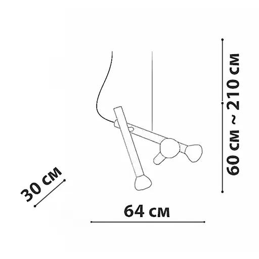 Подвесной светильник Friendlylight Spore PD FL3087 - фото 4