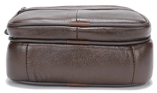 Чоловіча шкіряна сумка Vintage 22,5х18,5х5 см sum0012794 - фото 9