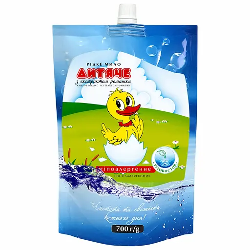 Жидкое мыло Fitodoctor Детское с экстрактом ромашки гипоаллергенное 700 мл