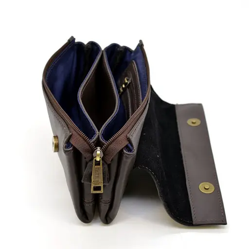 Чоловічий шкіряний клатч TARWA 23.5х14.5х4 см sum0026206 - фото 2