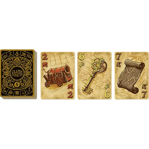 Настільна гра "Скарби піратів" SBPR01UA карткова - фото 4