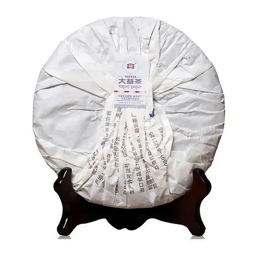 Шу Пу Ер Менхай Да Ї Золоті Голки-Білий Лотос 2014 р, 357 г - фото 2