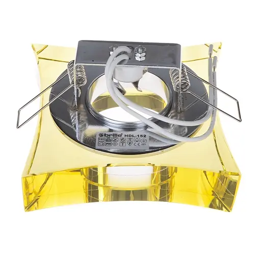 Светильник точечный Brille декоративный HDL-G152 Gold Crystal MR16 164134 - фото 3
