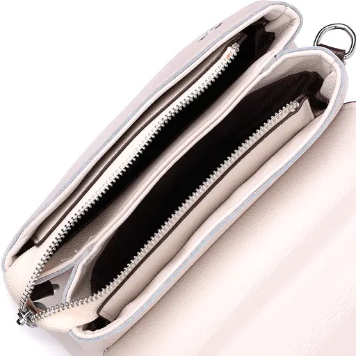 Сумка сэтчел для женщин Vintage из натуральной кожи 24.5х17.5х10 см sum0028989 - фото 6